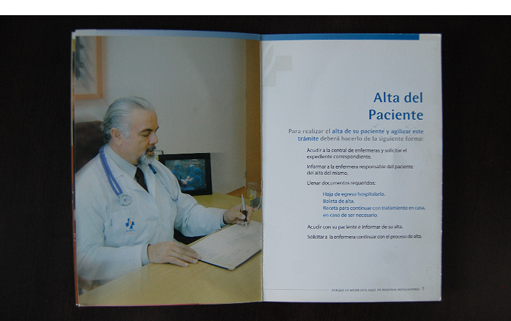 Diseño Editorial - Procesos Médicos Hospital Puebla